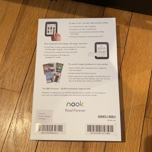 SOLD!!!  Brand New Nook - Picture 2 of 3